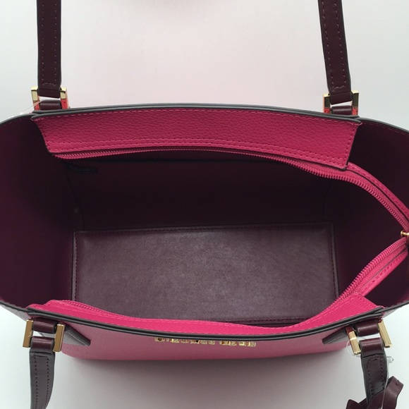 MICHAEL KORS KIMBERLY SM BONDED TOTE  ELCTRPNK MLT - Picture 5 of 8